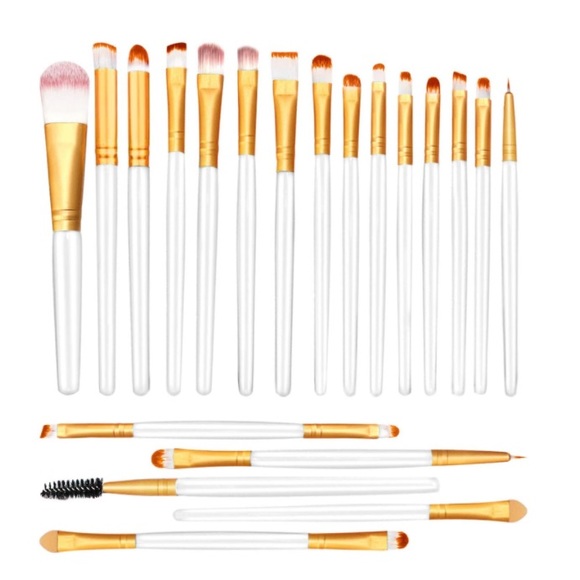 NEW 20PC MAKE UP TOOLS BRUSH SET - Picture 4 of 5